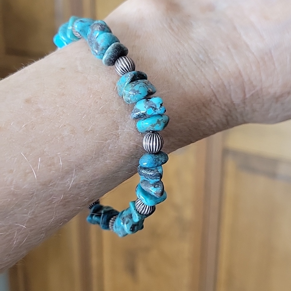 Beaded Turquoise Bracelet